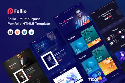 Follio - Multipurpose Portfolio HTML5 Template