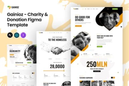 Gainioz - Charity & Donation Next Js Template
