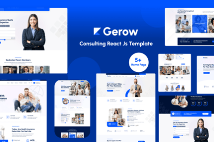 Gerow - Business Consulting ReactJS Template