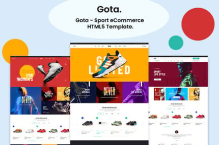 Gota - Sport eCommerce HTML5 Template