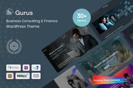Gurus - Business Consulting WordPress Theme