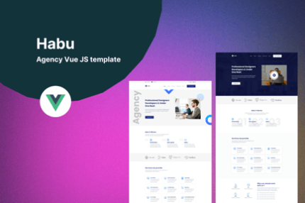 Habu - Agency Vuejs Template