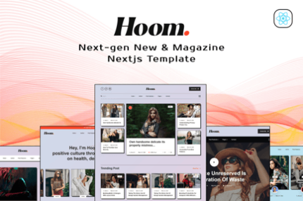 Hoom - News & Magazine NextJS Template