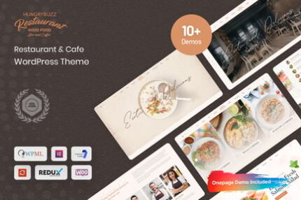 Hungrybuzz - Restaurant WordPress Theme