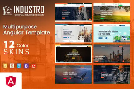 Industro - Factory & Industrial Angular Template