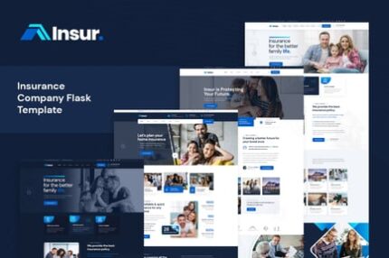 Insur - Insurance Company Flask Template