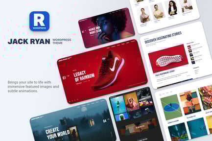 Jack Ryan - Creative Portfolio WordPress Theme