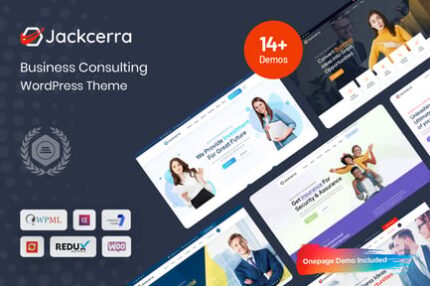 Jackcerra - Business Consulting WordPress Theme