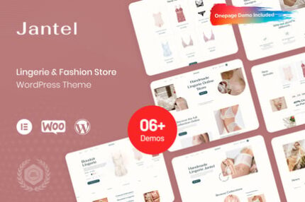 Jantel - Lingerie & Fashion Store WordPress Theme