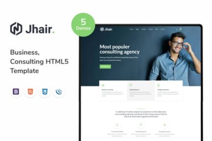 Jhair - Business, Consulting HTML5 Template