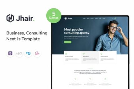 Jhair - Business Consulting Next Js Template