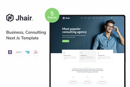 Jhair - Business Consulting Next Js Template