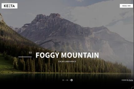 Kezta - Gutenberg Portfolio for WordPress