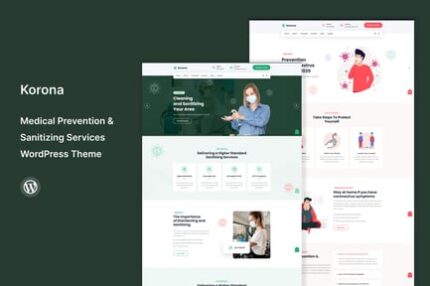 Korona - Medical & Sanitizing Services WP Theme