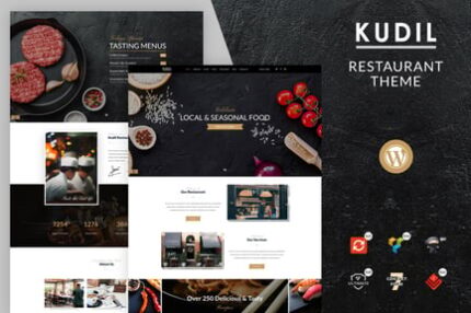 Kudil | Cafe Food Restaurant WordPress Theme