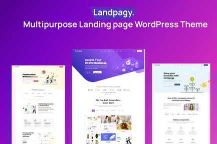 Landpagy - Saas Landing WordPress Theme