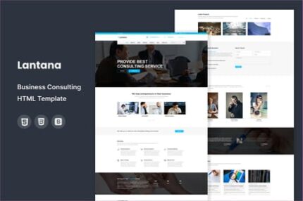 Lantana - Business Consulting HTML Template