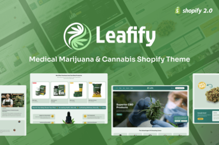 Leafify - Medical Marijuana Shopify Theme