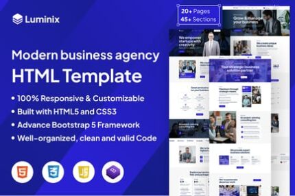 Luminix - Business Consulting HTML5 Template