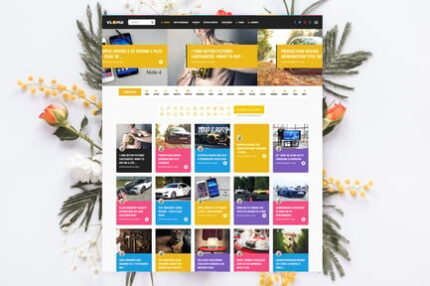 Vloma Grid - Blog / Magazine Video WordPress Theme