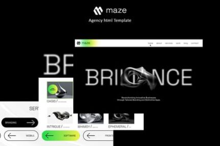 Maze - Agency Portfolio HTML Template