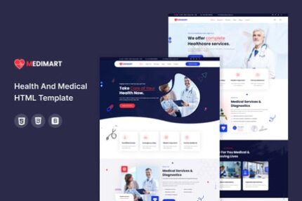 Medimart – Health And Medical HTML Template