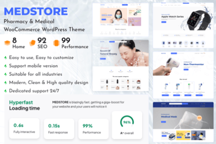 Medstore - Responsive WooCommerce WordPress Theme