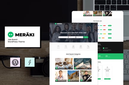 Meraki - Job Board WordPress Theme