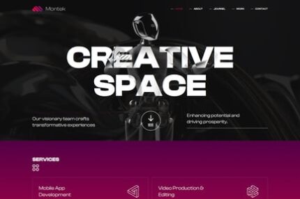 Montek - Creative HTML Template