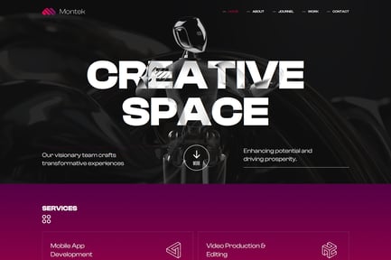 Montek - Creative HTML Template