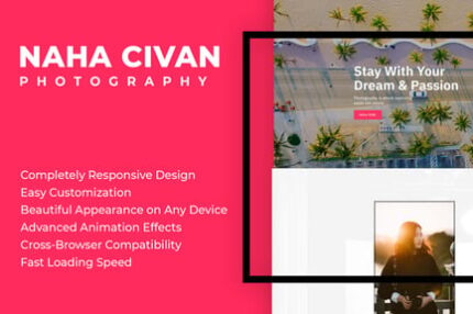Naha Civan - Photography Portfolio Bootstrap 5