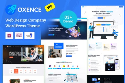 Oxence - Web Design Agency WordPress Theme