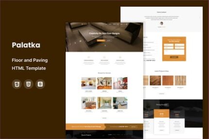 Palatka : Floor and Paving Service HTML Template