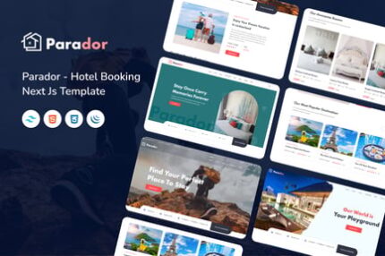 Parador - Hotel Booking Next Js Template