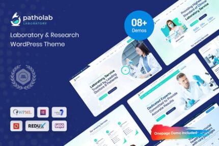 Patholab - Laboratory & Science Research WordPress