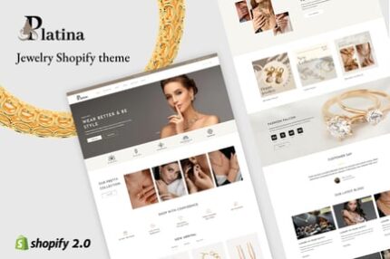 Platina - Modern Jewelry Store Theme