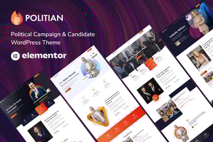 Politian - Political Campaign WordPress Theme