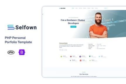 Portfolio - Selfown PHP Personal Template