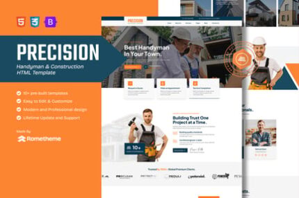 Precision - Handyman & Construction HTML Template