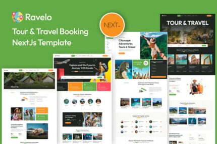 Ravelo - Travel Tour Booking React NextJs Template