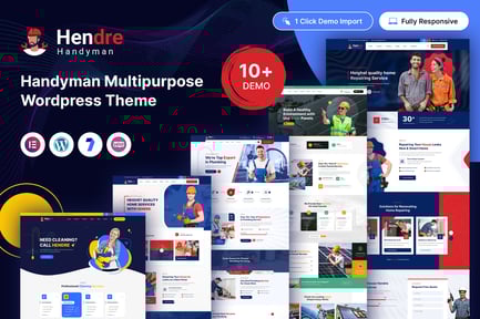 Repaire Plumbing & Handyman Services WP Theme