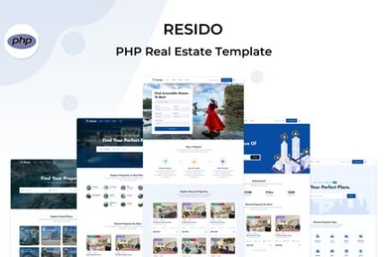 Resido - PHP Real Estate Template