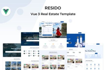 Resido - Vue Real Estate Template