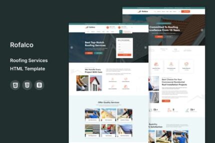 Rofalco - Roofing Services HTML Template