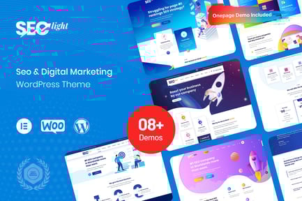 Seclight - Seo & Digital Marketing WordPress Theme