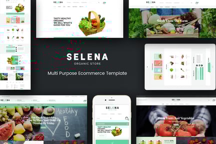 Selena - Organic Responsive Prestashop Theme