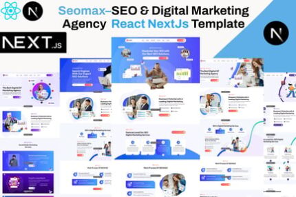 SEOMAX - SEO & Marketing Agency Nextjs Template