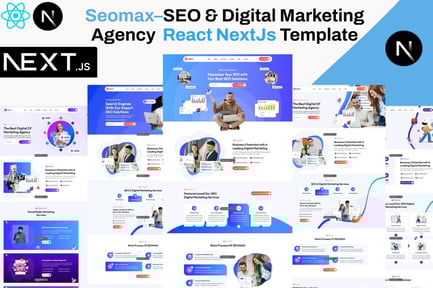 SEOMAX - SEO & Marketing Agency Nextjs Template