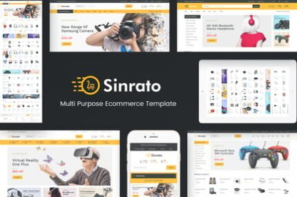 Sinrato - Electronics Theme for WordPress