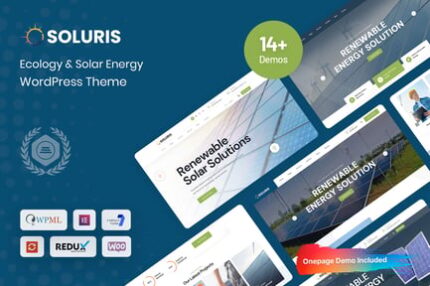 Soluris - Ecology & Solar Energy WordPress Theme